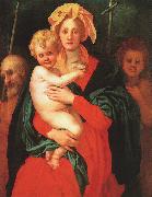 Madonna Child with St.Joseph and St.John the Baptist Pontormo